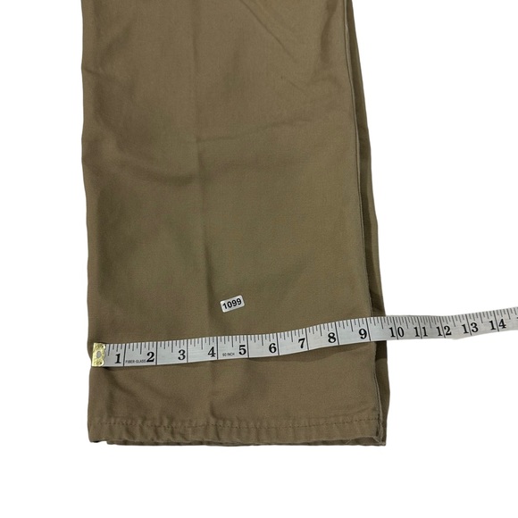 Carhartt Cat 2 Flame Resistant Tan Canvas Cargo Jeans Pants Sz 38x34 7 Pockets - Picture 15 of 15